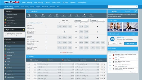 Sportingbet Home